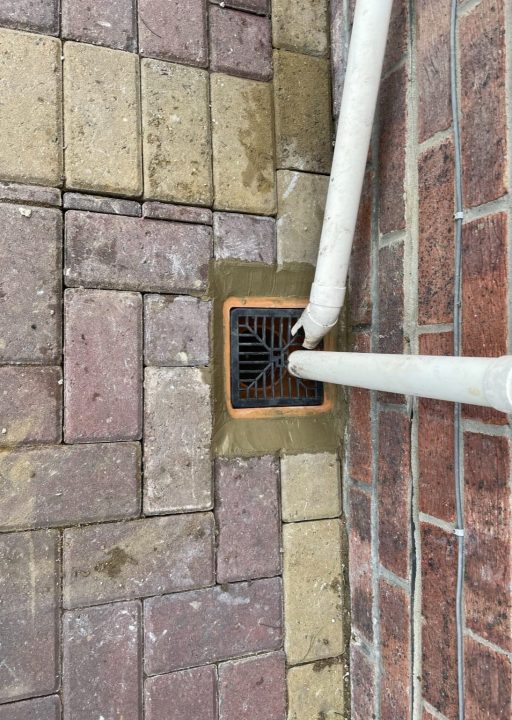 drainage pipe work